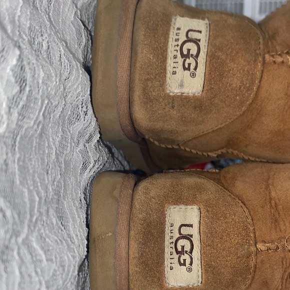 UGG Tan Ankle Boots - Picture 1 of 5